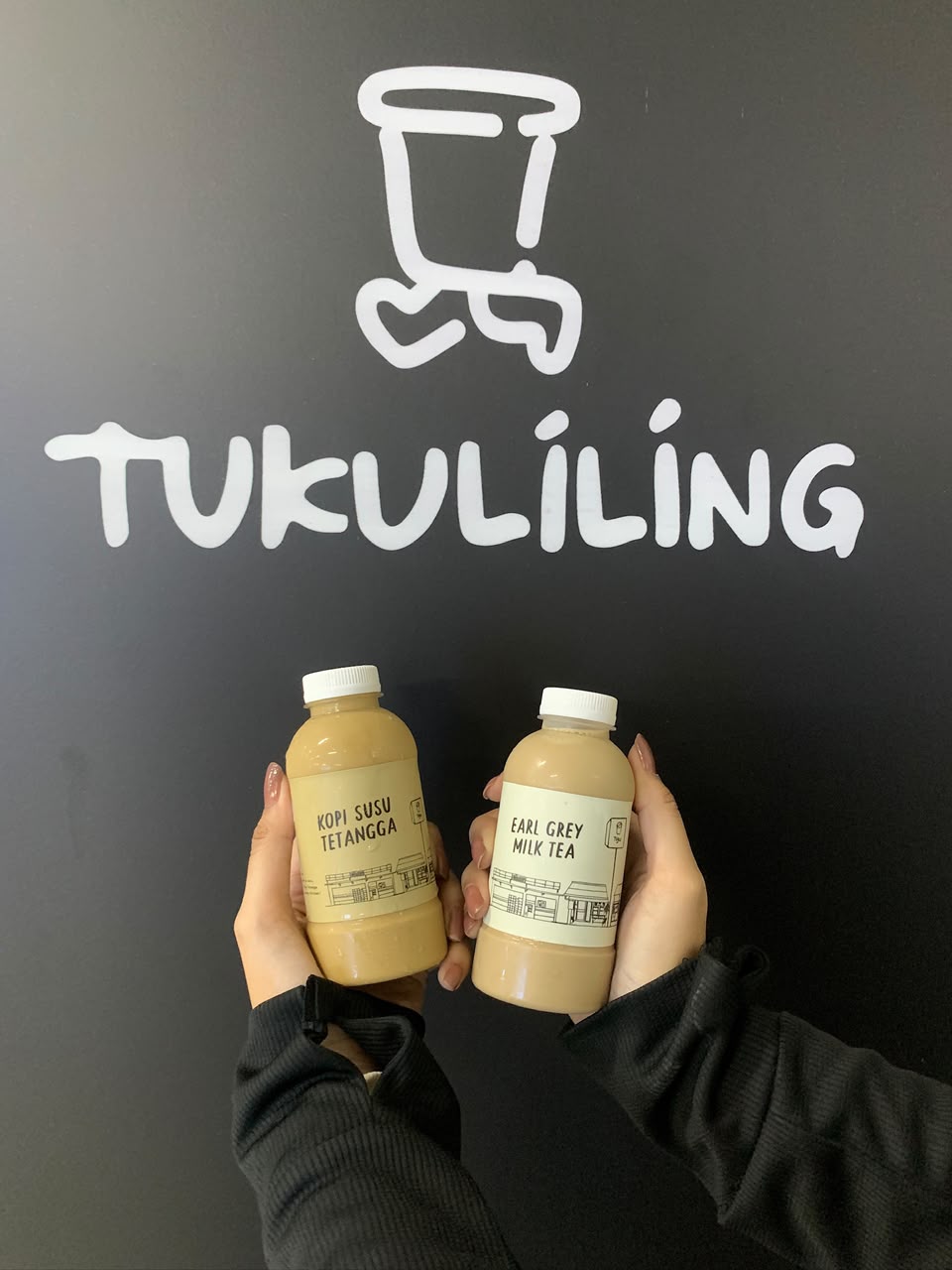 Tukuliling Kopi Tuku MRT, Kopi dan Milk Tea