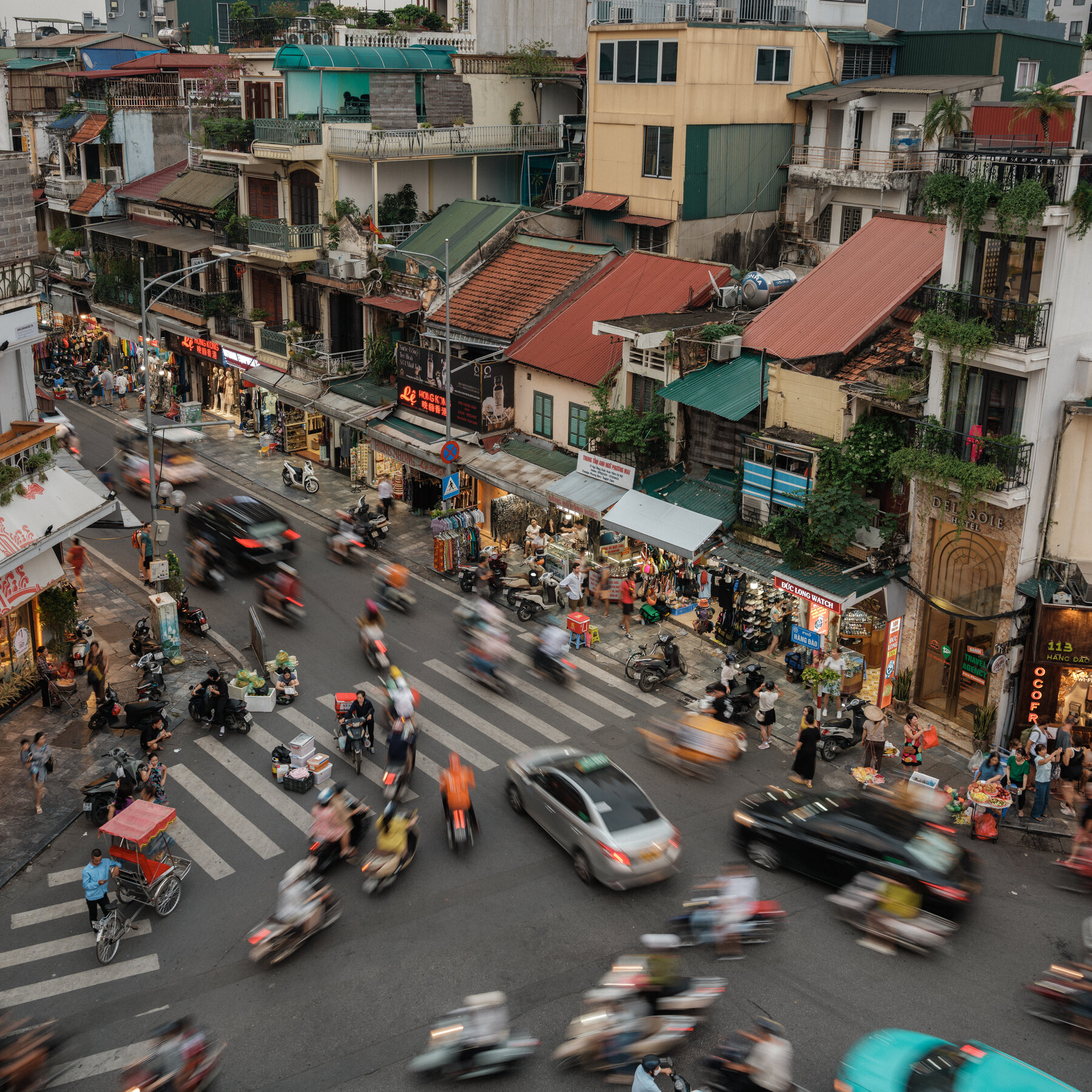 Hanoi, Vietnam street scene